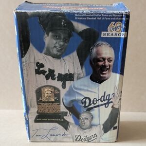 Tommy Lasorsa Dodgers 60th Season Collectible HOF Plaque